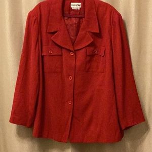 Joan Leslie jacket blazer 22W